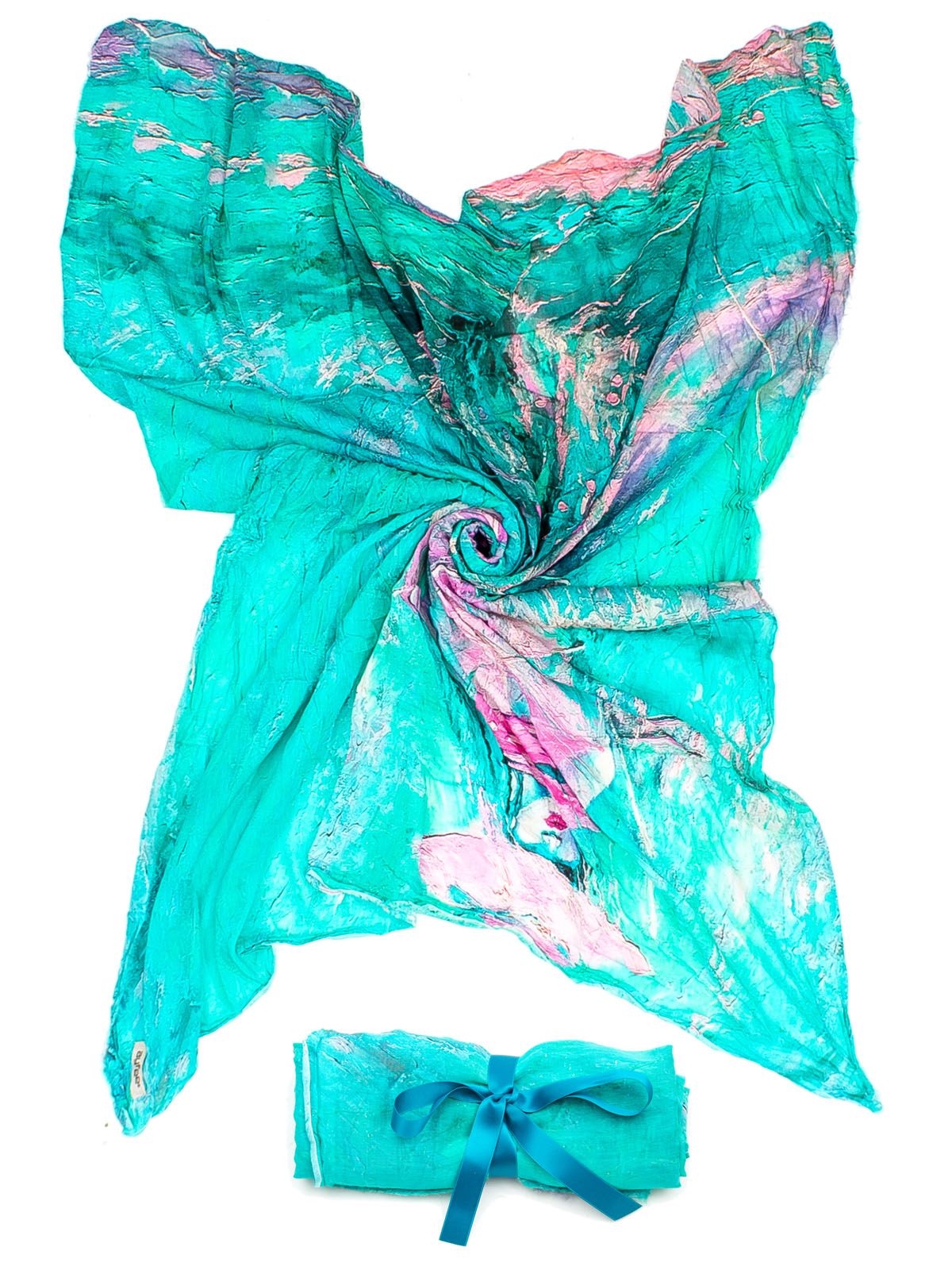 MAXIFOULARD STAMPA DIGITALE SETA 20% COTONE 80% CM 130X130 MADE IN ITALY - SHE'S A LADY